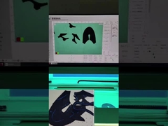 Máquina de marcação da parte superior do calçado