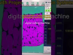 Máquina de corte CNC de couro