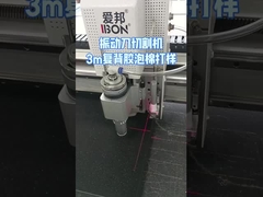 220V - 380V Cortador de faca vibrante 50HZ Kt Máquina de corte de tabuleiro automática