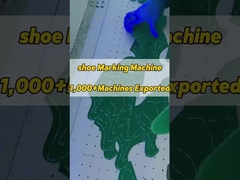 Máquina de marcação da parte superior do calçado