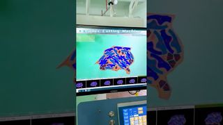 Máquina de corte de couro genuíno | Nidificação automática e prevenção de defeitos ✂️ | Corte CNC inteligente