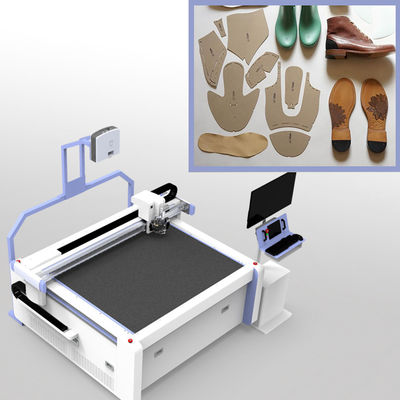 Máquina de corte de cobertores 220 - 380V Máquina de corte de tapetes CNC 50Hz com faca vibratória