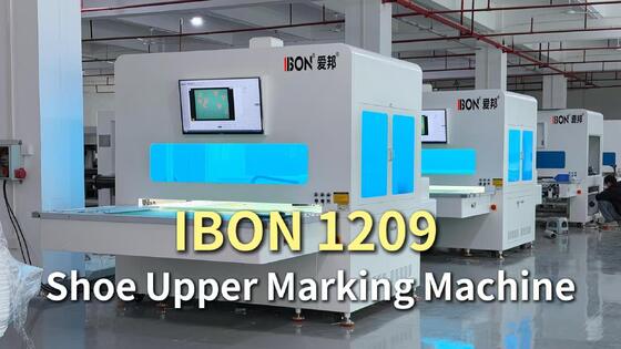 Máquina de marcação de calçados IBON para o mercado calçadista brasileiro